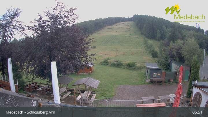 Archiv Foto Webcam Medebach: Schlossberg Alm