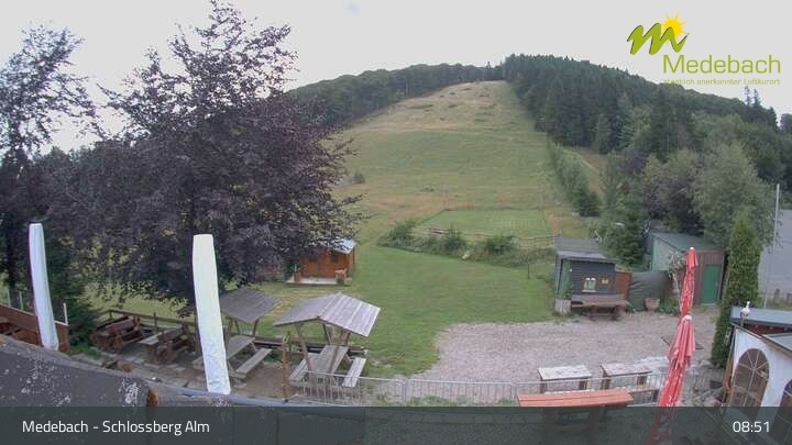 Archiv Foto Webcam Medebach: Schlossberg Alm