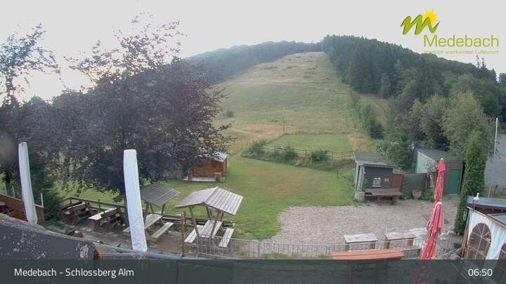 Archiv Foto Webcam Medebach: Schlossberg Alm