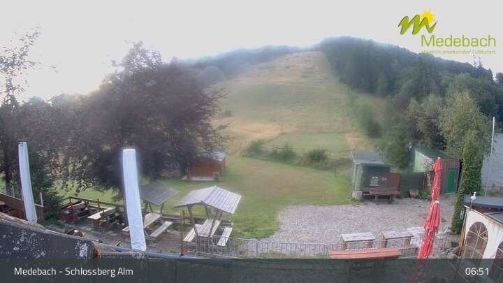 Archiv Foto Webcam Medebach: Schlossberg Alm