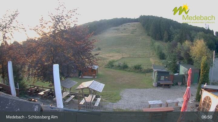 Archiv Foto Webcam Medebach: Schlossberg Alm