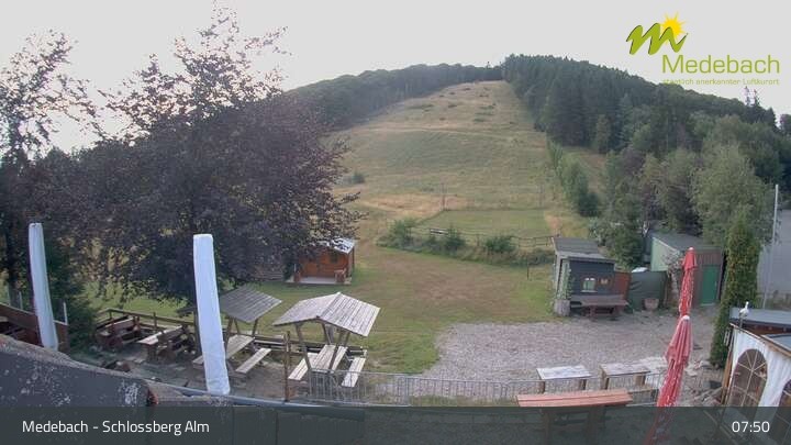 Archiv Foto Webcam Medebach: Schlossberg Alm