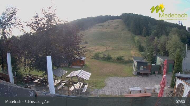 Archiv Foto Webcam Medebach: Schlossberg Alm