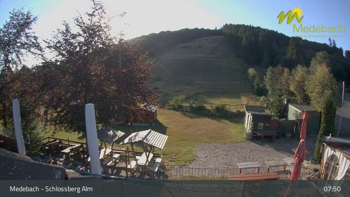 Archiv Foto Webcam Medebach: Schlossberg Alm