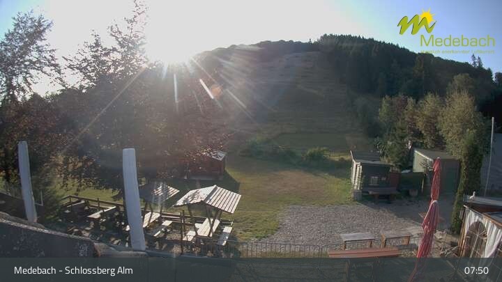 Archiv Foto Webcam Medebach: Schlossberg Alm