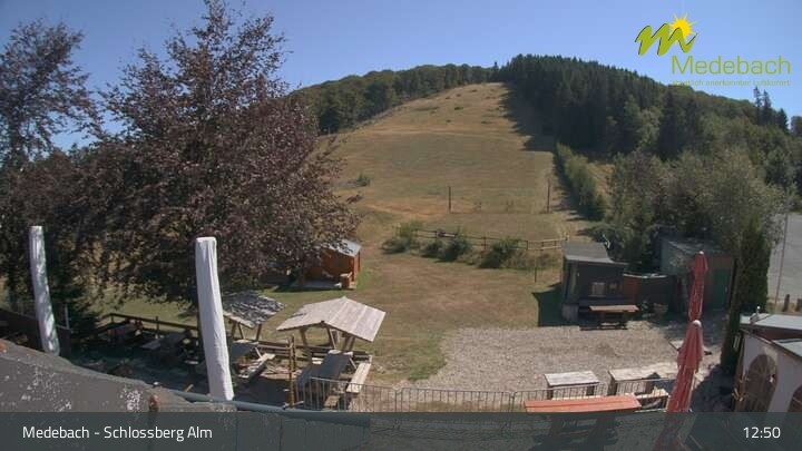Archiv Foto Webcam Medebach: Schlossberg Alm