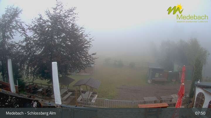 Archiv Foto Webcam Medebach: Schlossberg Alm