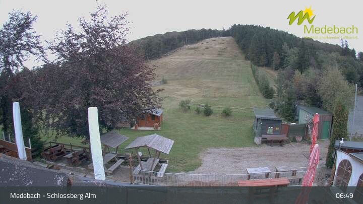 Archiv Foto Webcam Medebach: Schlossberg Alm