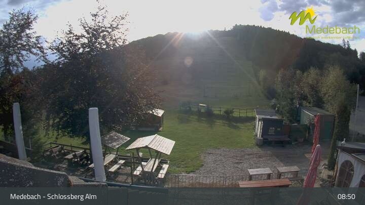 Archiv Foto Webcam Medebach: Schlossberg Alm