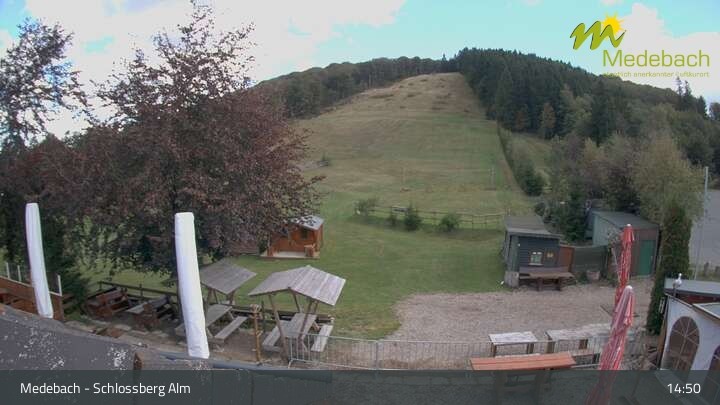 Archiv Foto Webcam Medebach: Schlossberg Alm