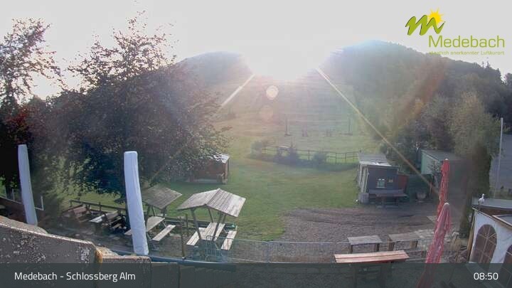 Archiv Foto Webcam Medebach: Schlossberg Alm