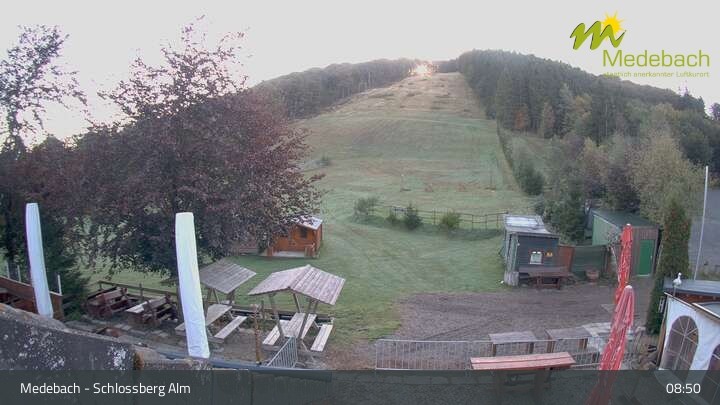 Archiv Foto Webcam Medebach: Schlossberg Alm