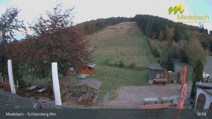 Archiv Foto Webcam Medebach: Schlossberg Alm