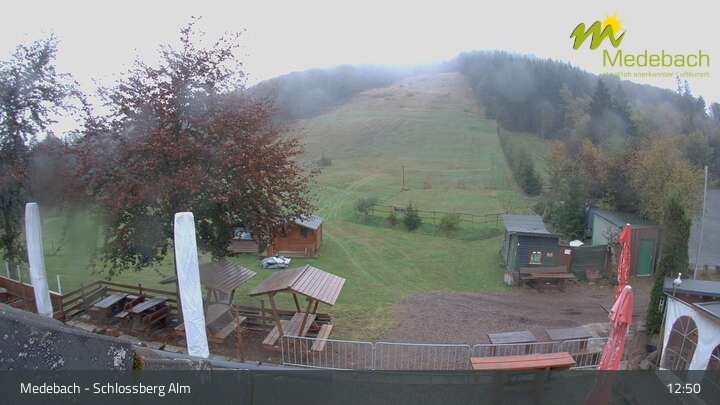 Archiv Foto Webcam Medebach: Schlossberg Alm
