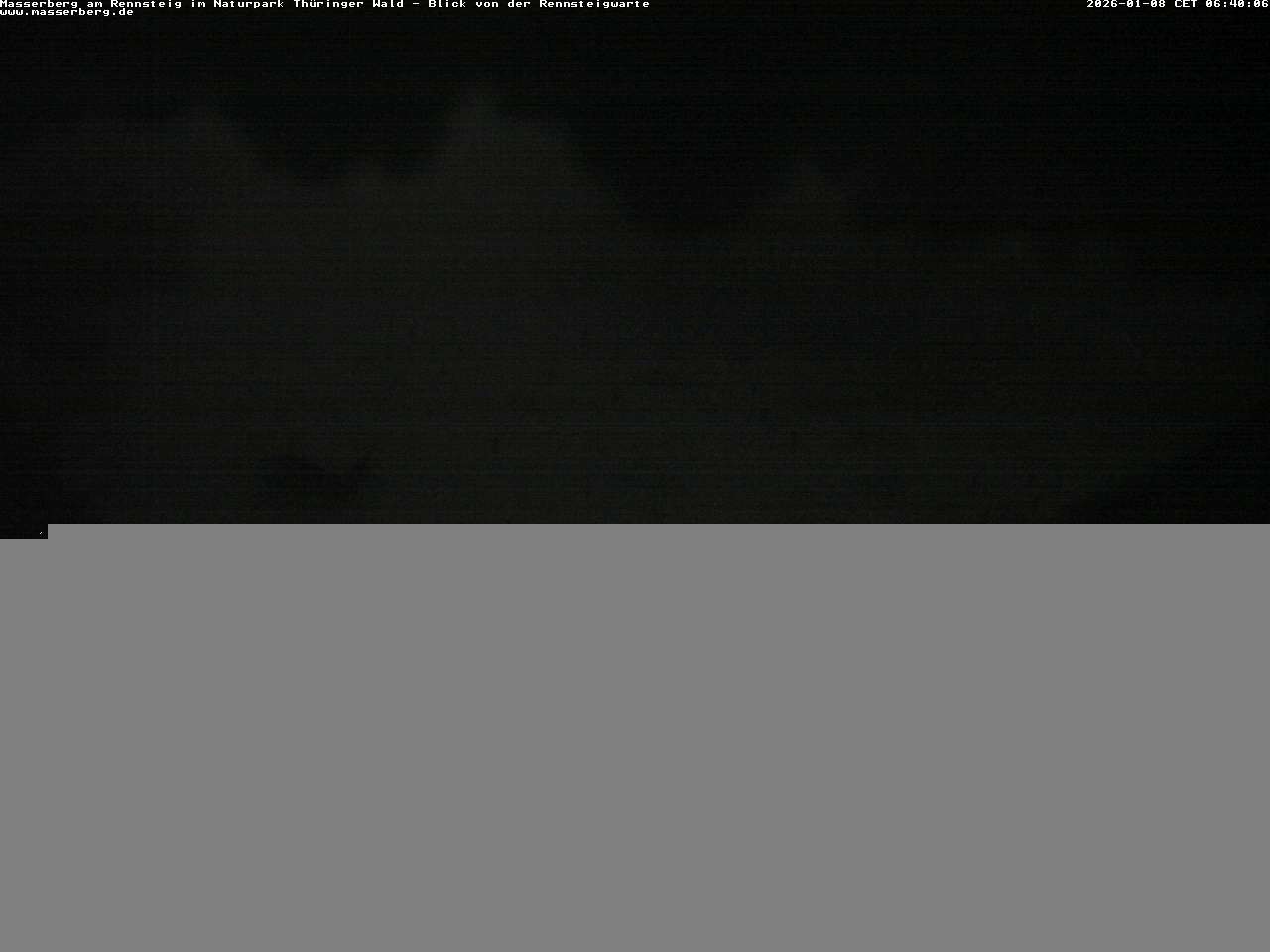 Archived image Webcam Rennsteigwarte (Thuringian Forest)