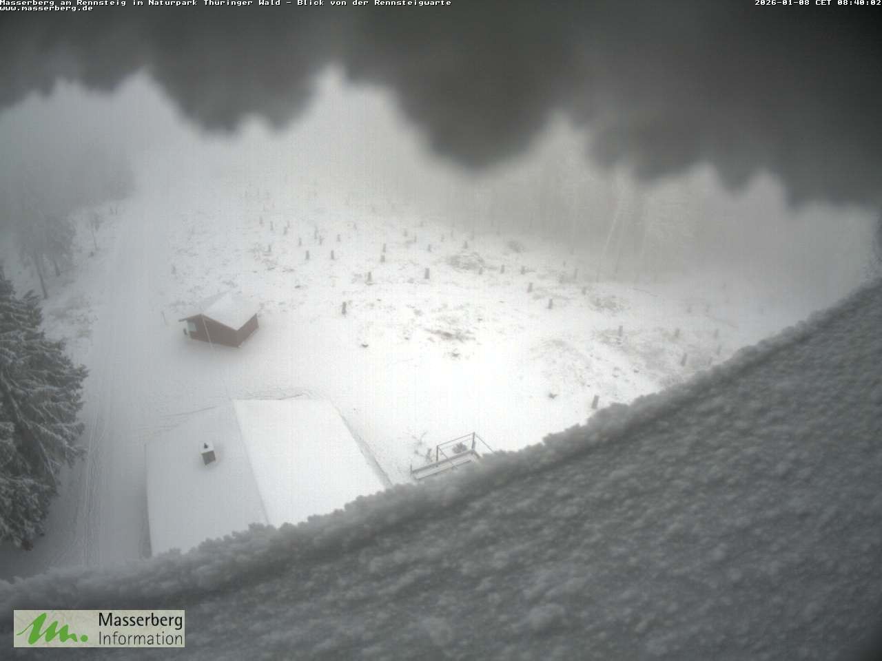 Archived image Webcam Rennsteigwarte (Thuringian Forest)