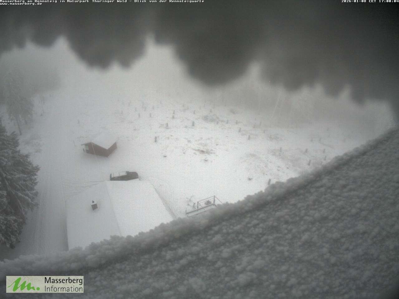 Archived image Webcam Rennsteigwarte (Thuringian Forest)