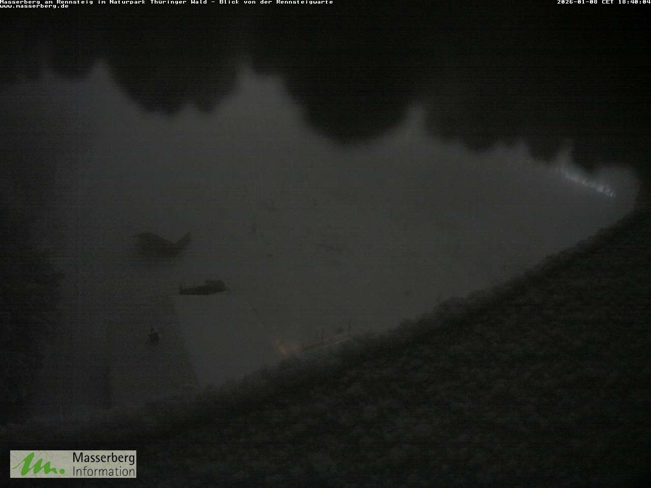 Archived image Webcam Rennsteigwarte (Thuringian Forest)