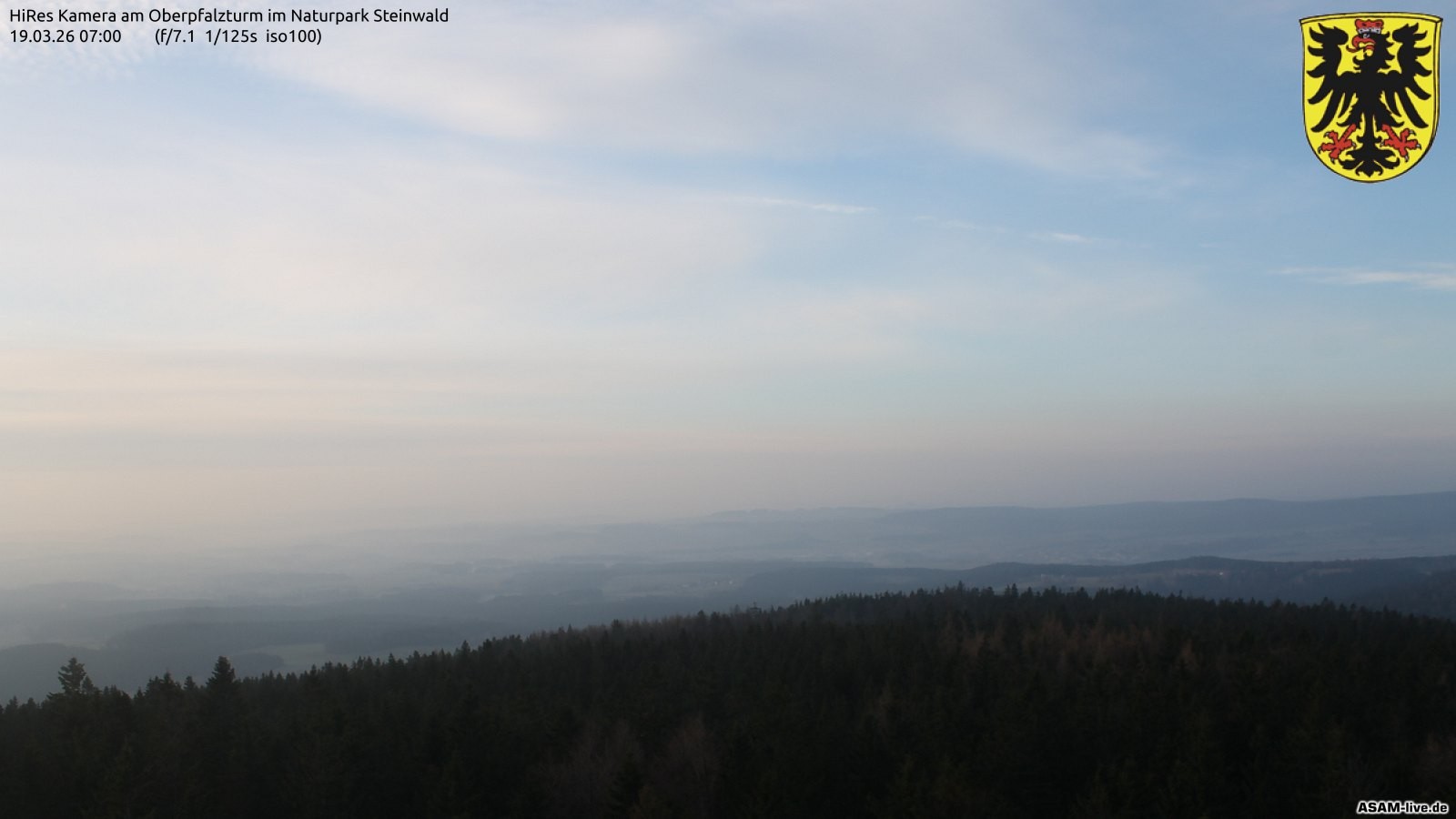 Archiv Foto Webcam Erbendorf im Fichtelgebirge