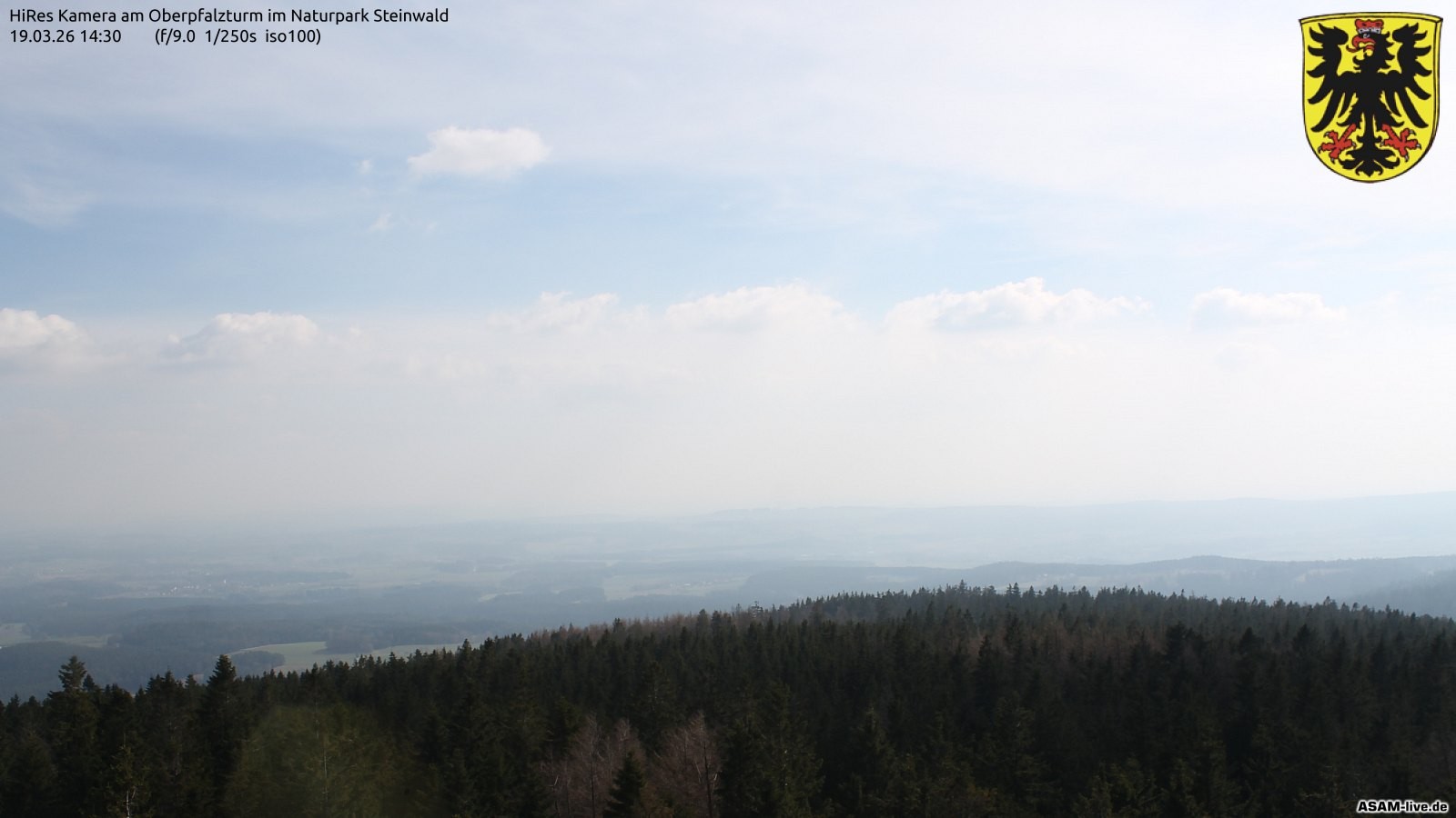 Archiv Foto Webcam Erbendorf im Fichtelgebirge