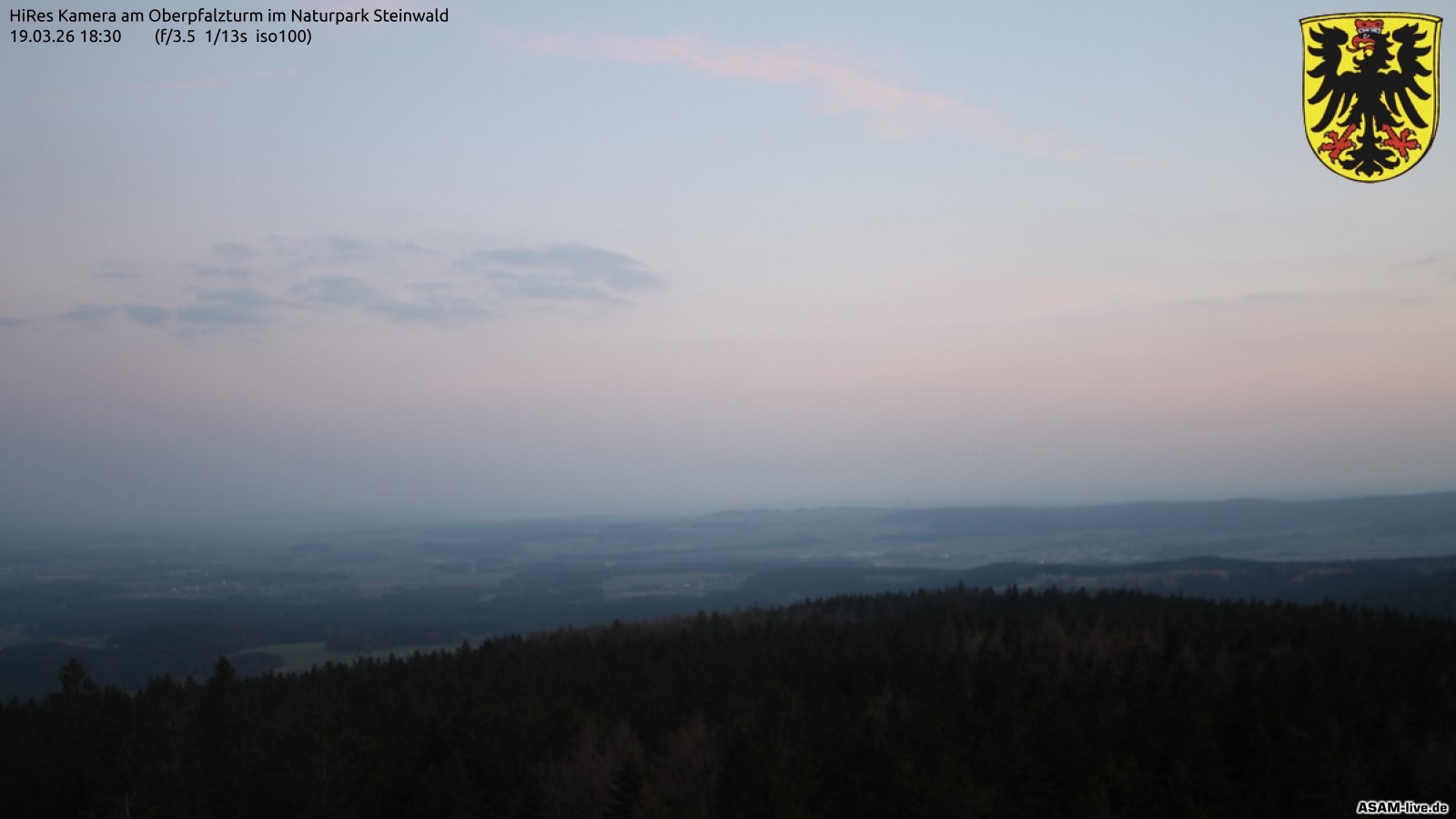 Archiv Foto Webcam Erbendorf im Fichtelgebirge