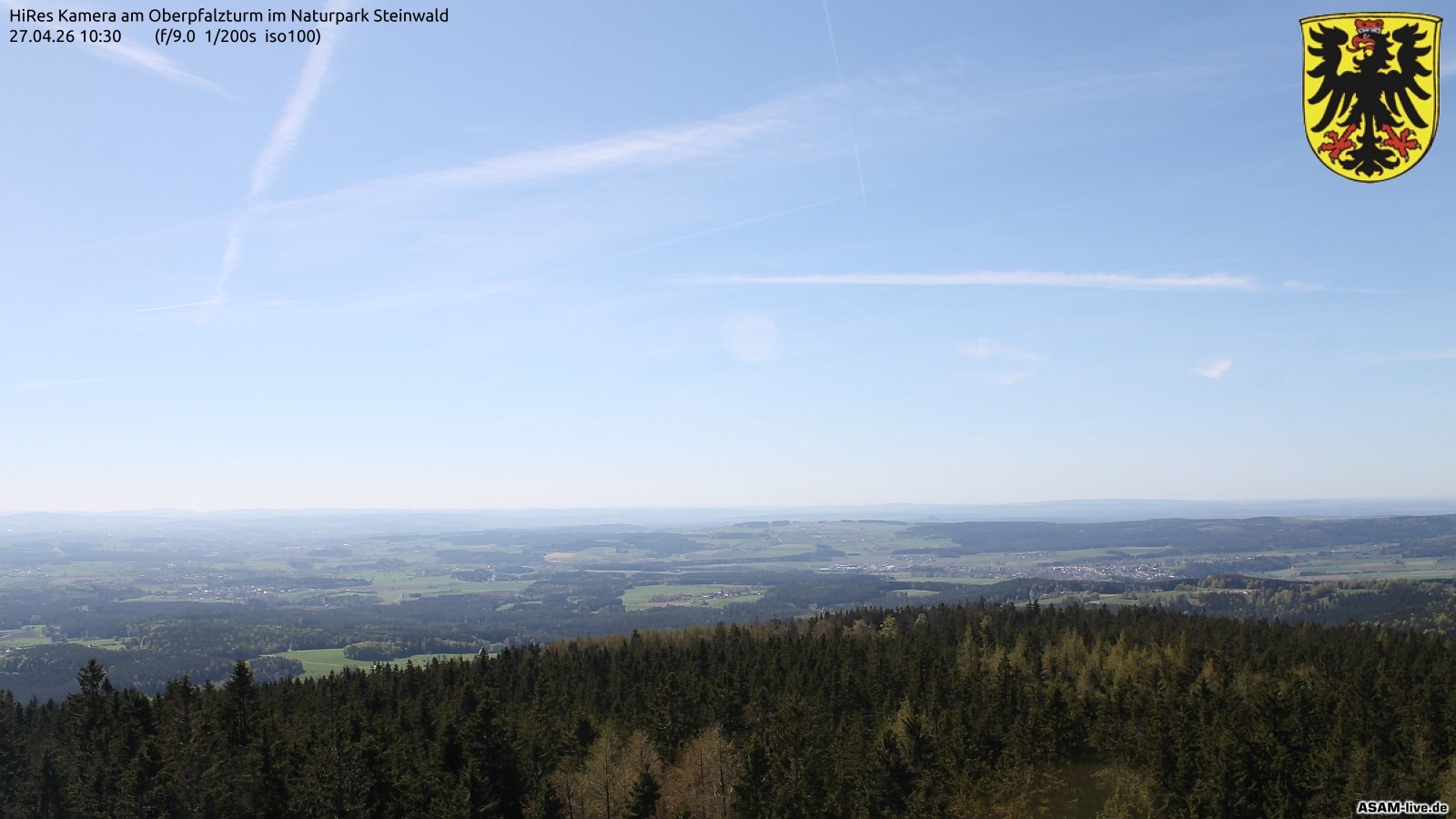 Archiv Foto Webcam Erbendorf im Fichtelgebirge