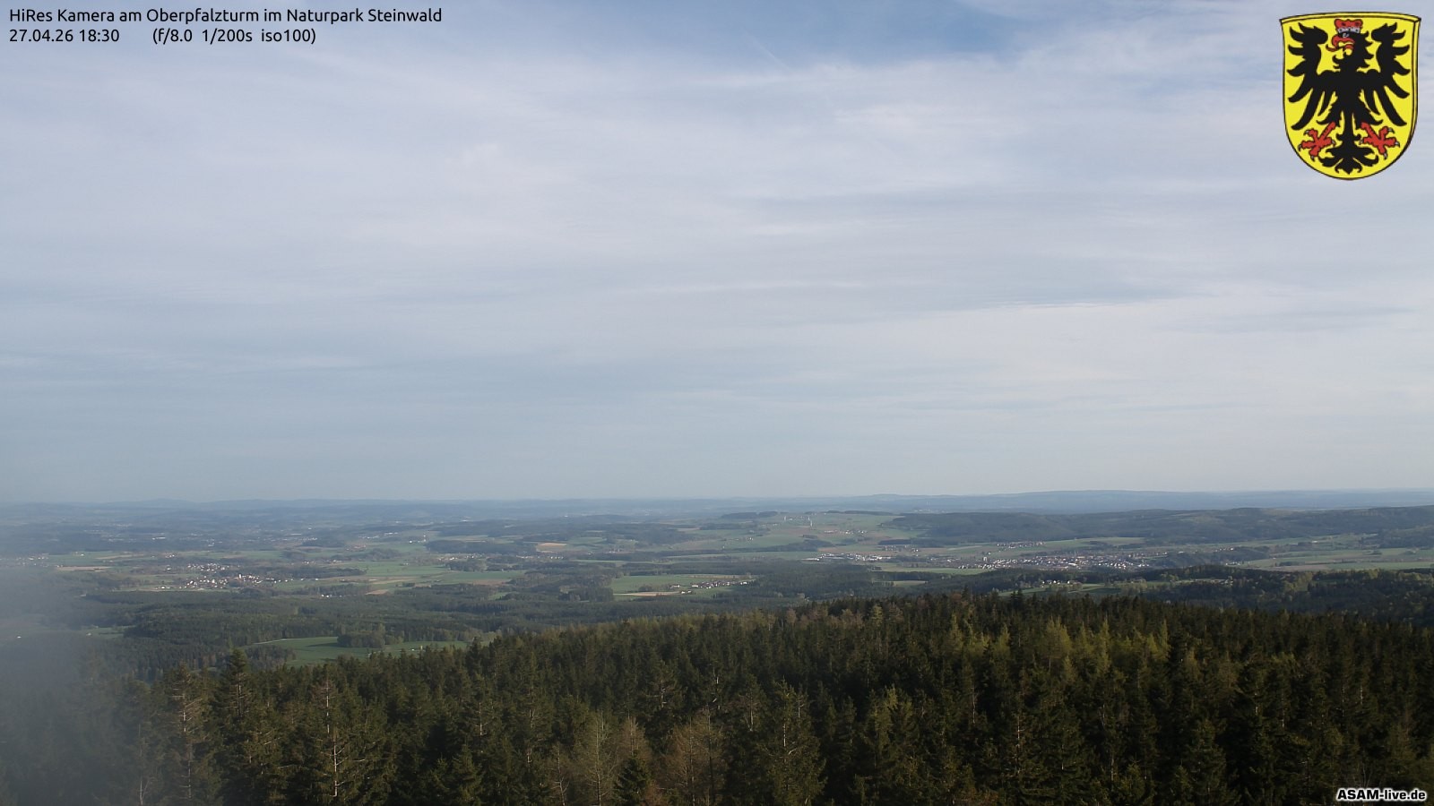 Archiv Foto Webcam Erbendorf im Fichtelgebirge