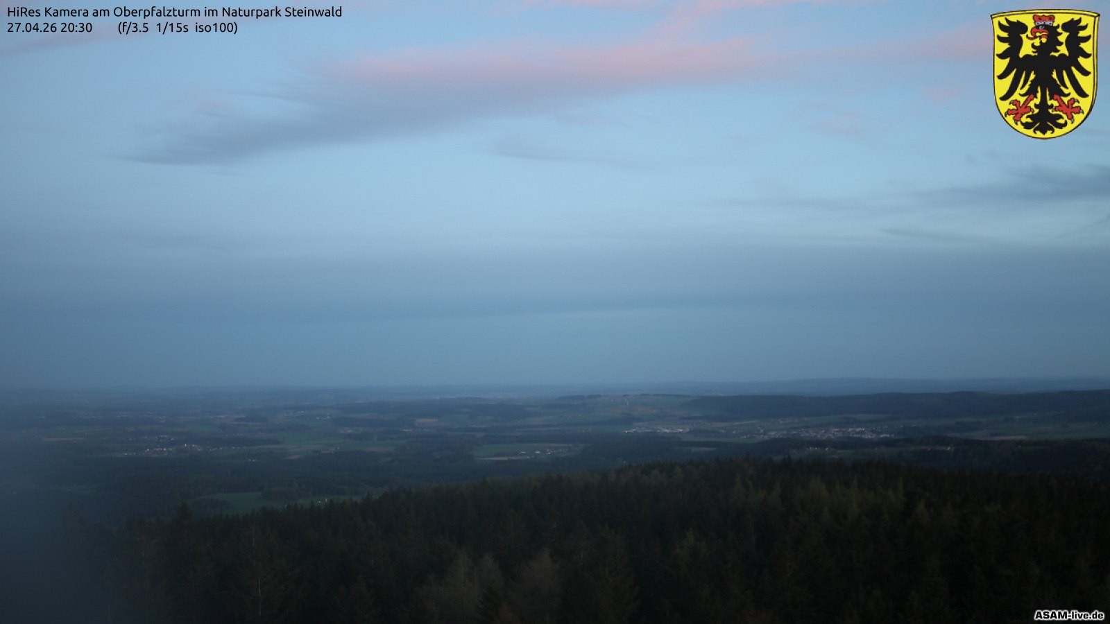 Archiv Foto Webcam Erbendorf im Fichtelgebirge