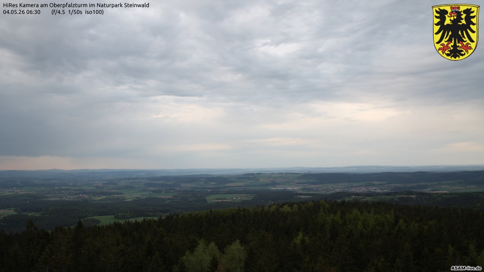 Archiv Foto Webcam Erbendorf im Fichtelgebirge