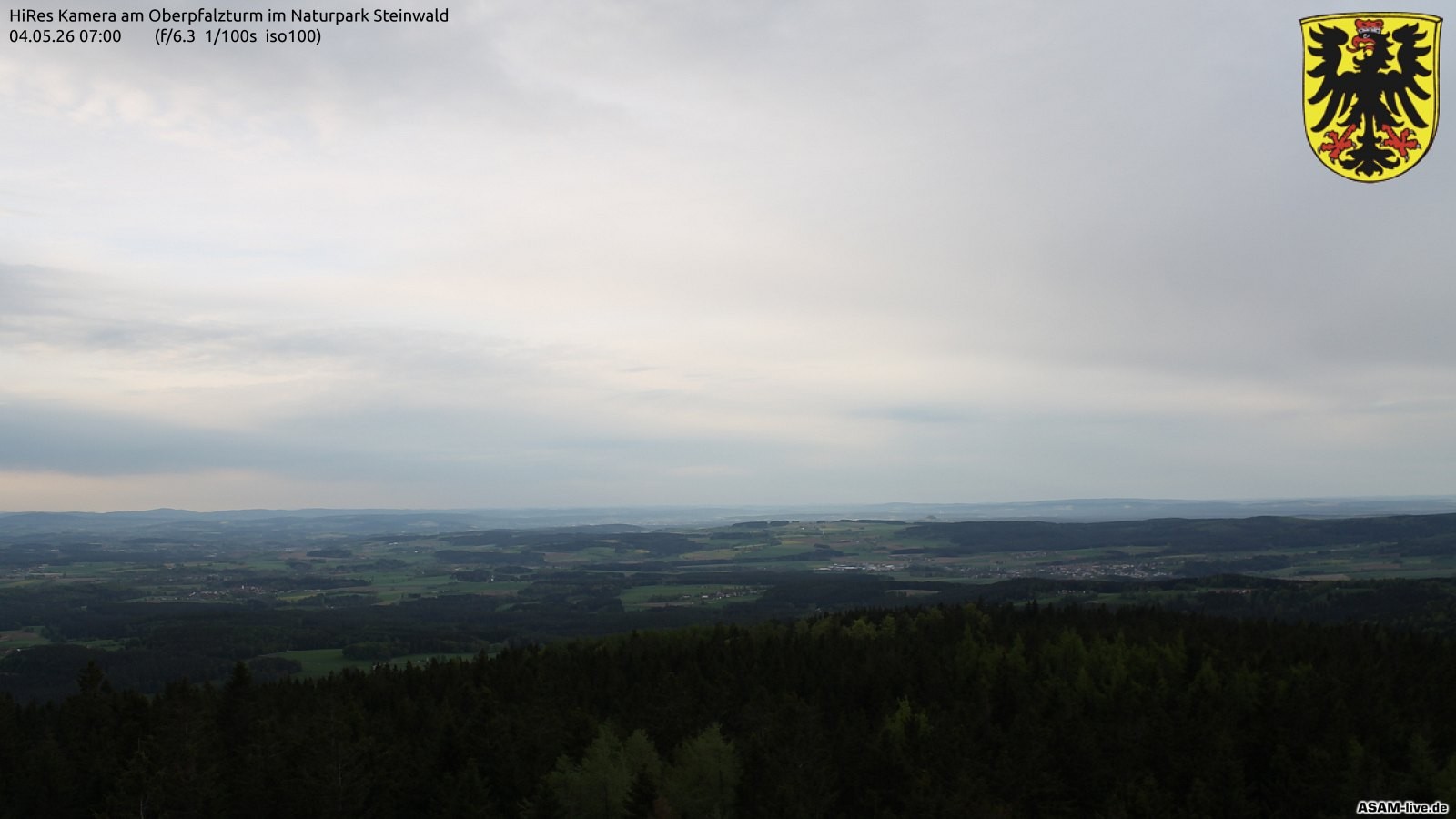 Archiv Foto Webcam Erbendorf im Fichtelgebirge