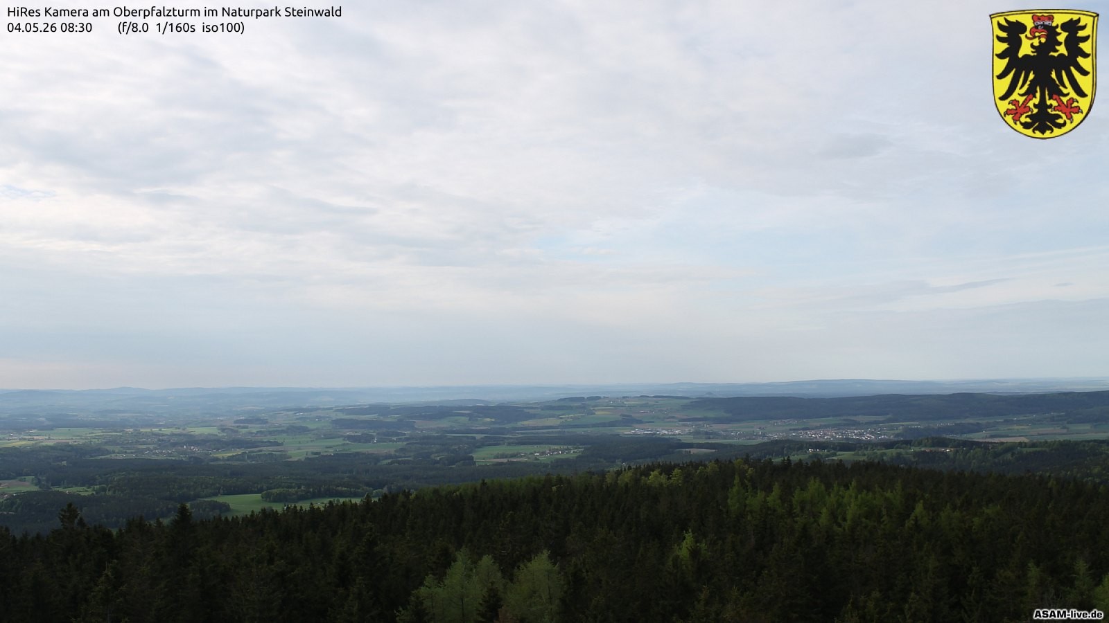 Archiv Foto Webcam Erbendorf im Fichtelgebirge