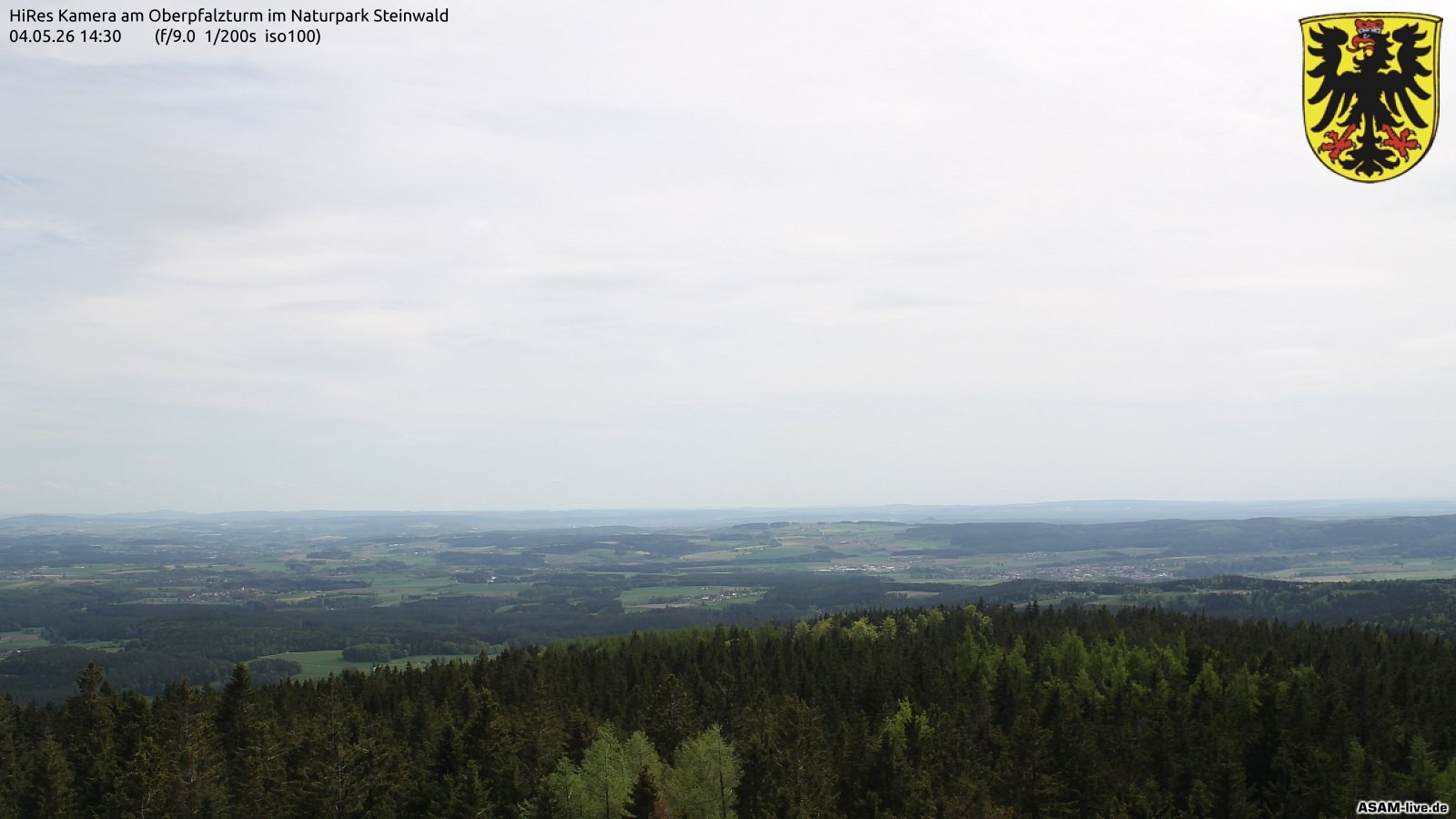 Archiv Foto Webcam Erbendorf im Fichtelgebirge