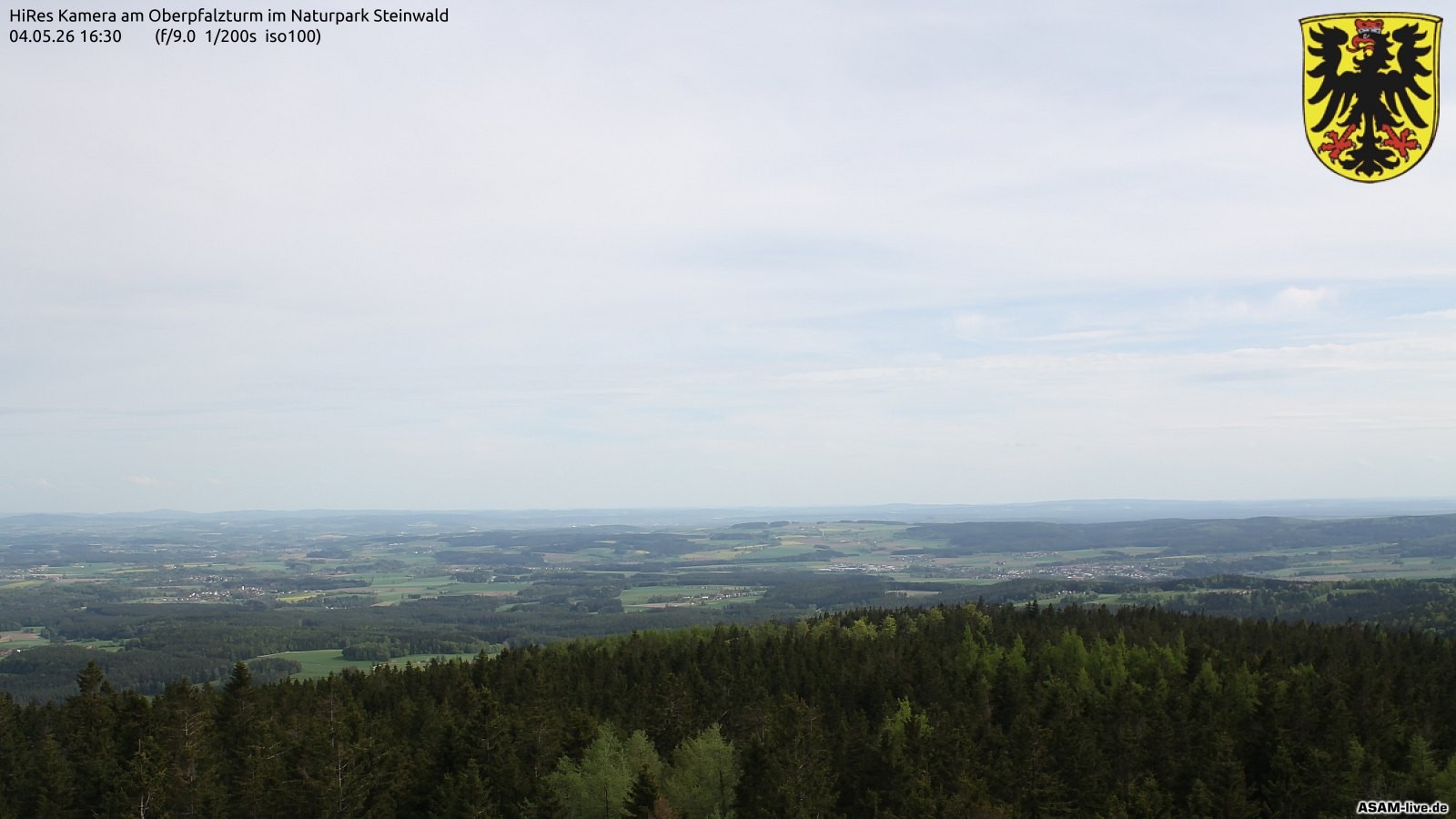 Archiv Foto Webcam Erbendorf im Fichtelgebirge