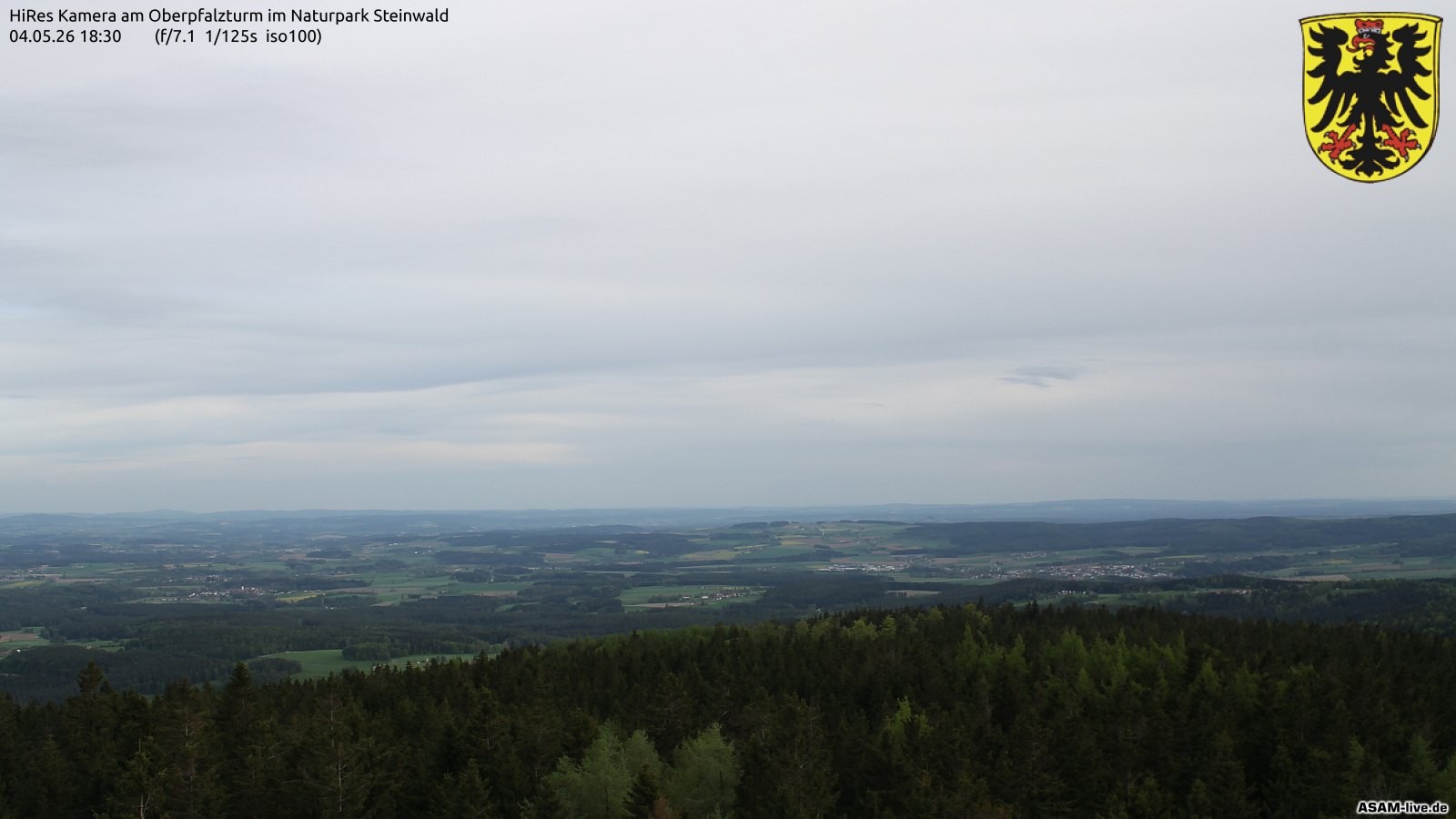 Archiv Foto Webcam Erbendorf im Fichtelgebirge