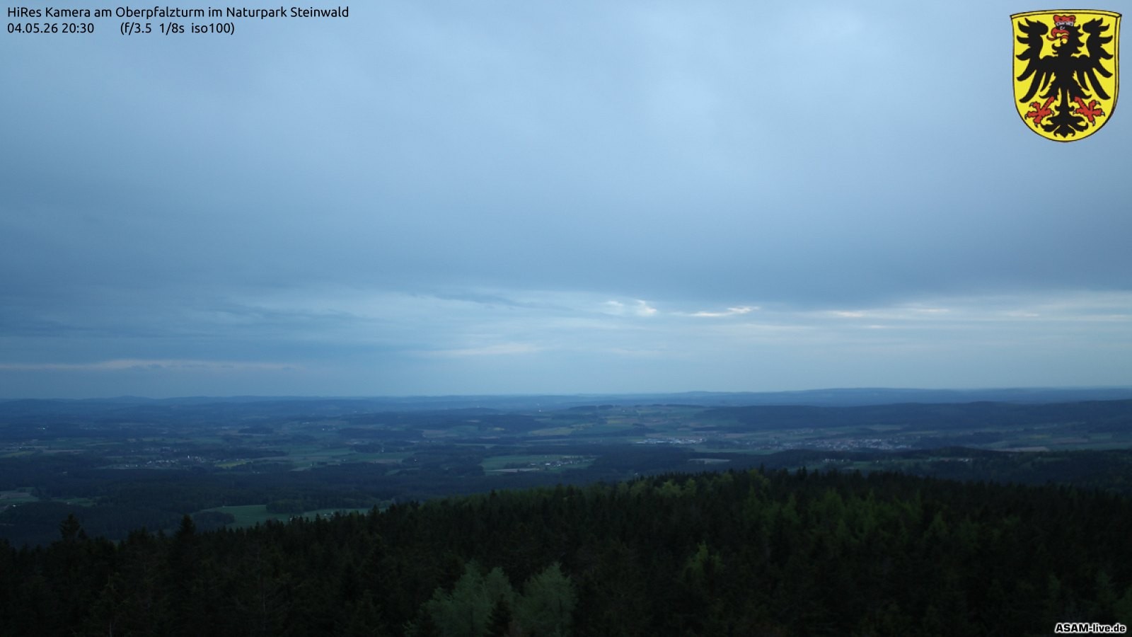 Archiv Foto Webcam Erbendorf im Fichtelgebirge