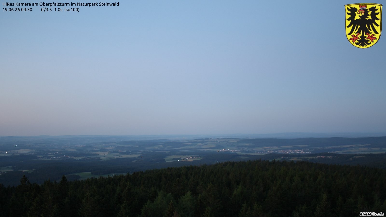 Archiv Foto Webcam Erbendorf im Fichtelgebirge