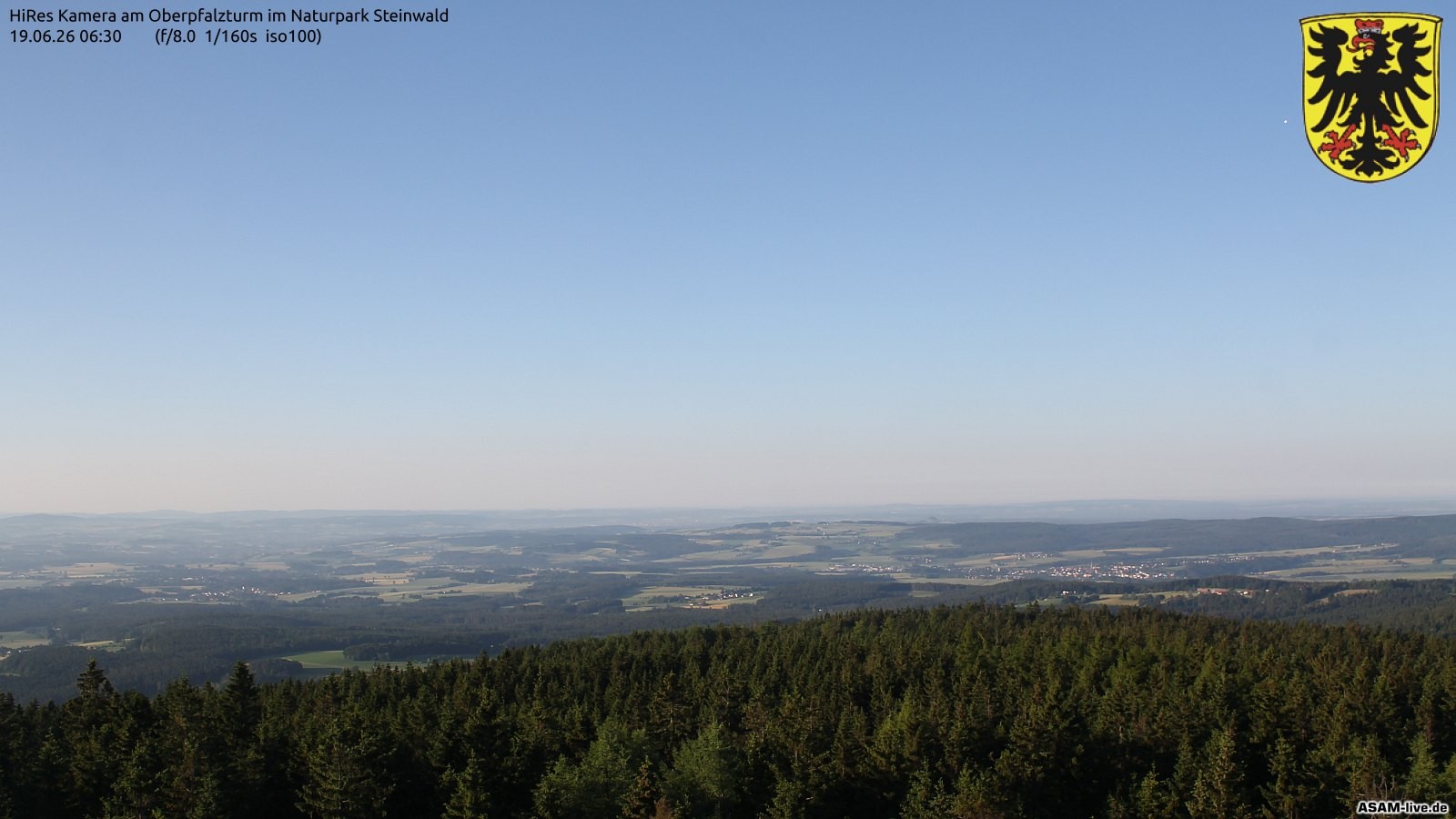 Archiv Foto Webcam Erbendorf im Fichtelgebirge