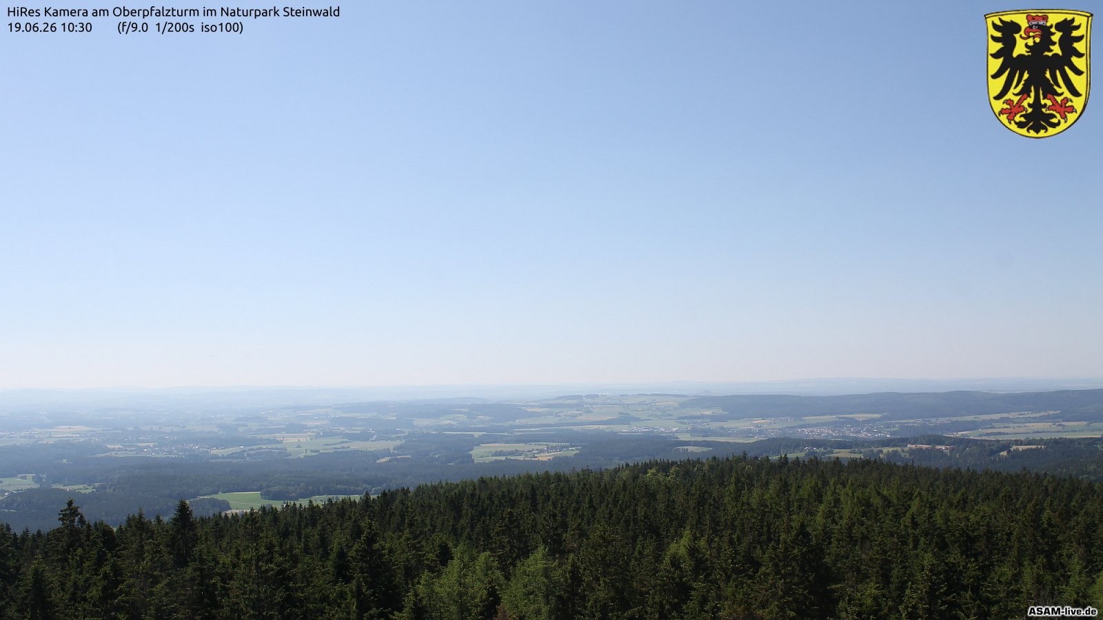 Archiv Foto Webcam Erbendorf im Fichtelgebirge