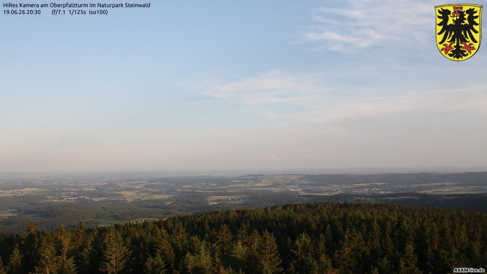 Archiv Foto Webcam Erbendorf im Fichtelgebirge