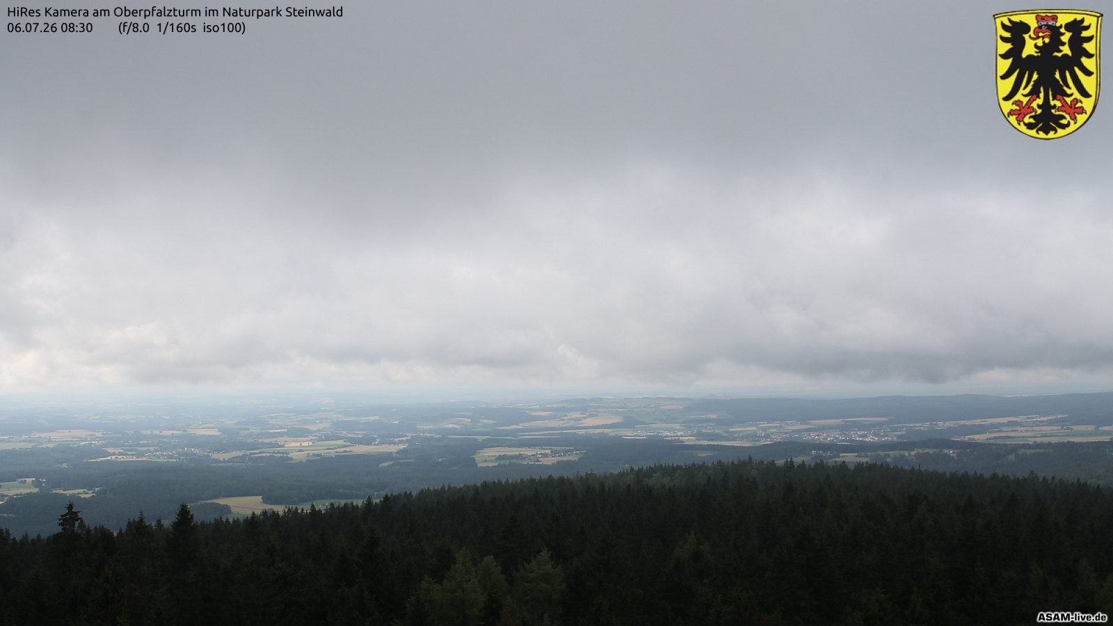Archiv Foto Webcam Erbendorf im Fichtelgebirge