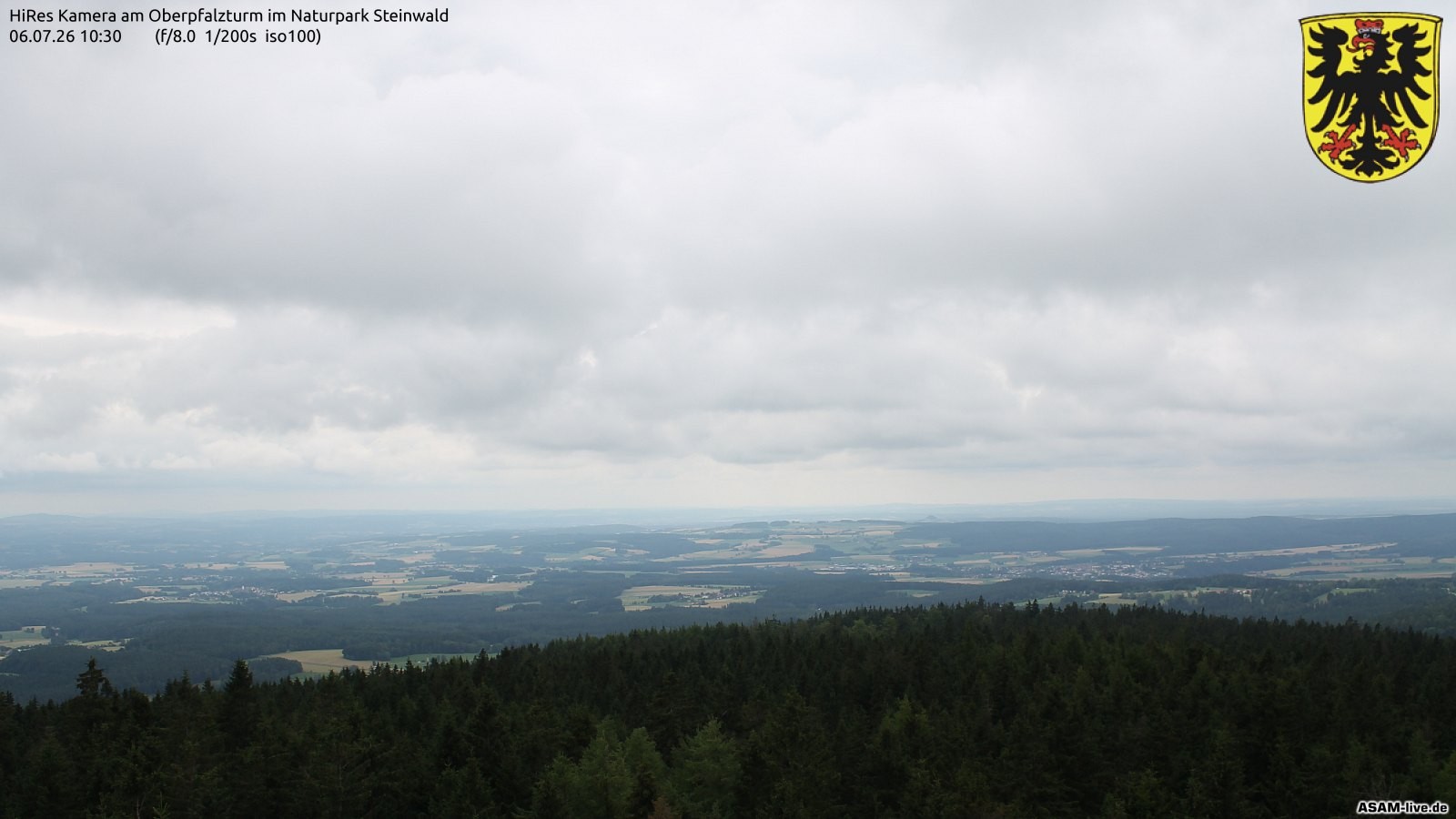 Archiv Foto Webcam Erbendorf im Fichtelgebirge