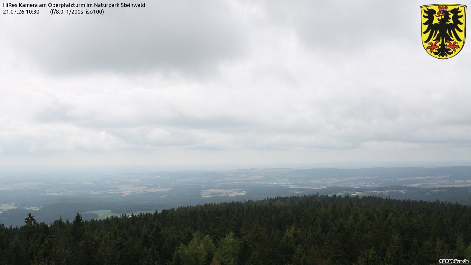 Archiv Foto Webcam Erbendorf im Fichtelgebirge