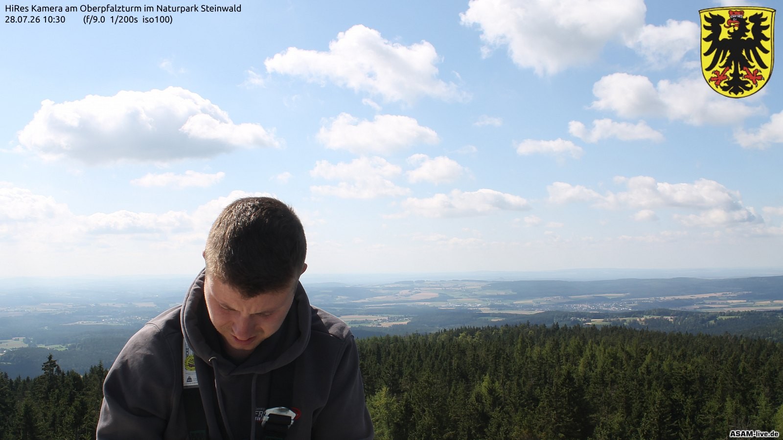 Archiv Foto Webcam Erbendorf im Fichtelgebirge