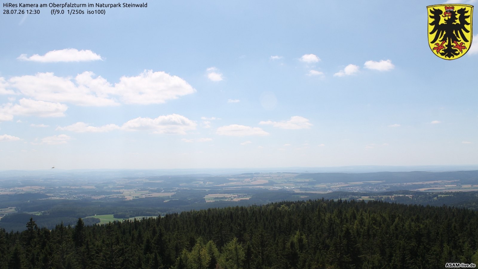 Archiv Foto Webcam Erbendorf im Fichtelgebirge