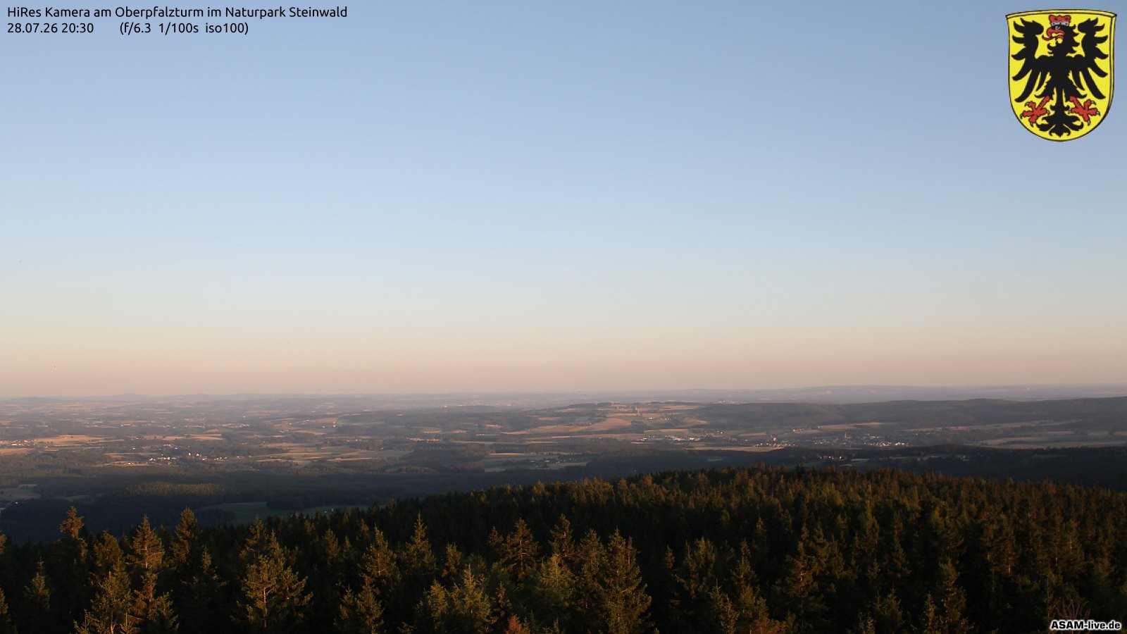 Archiv Foto Webcam Erbendorf im Fichtelgebirge