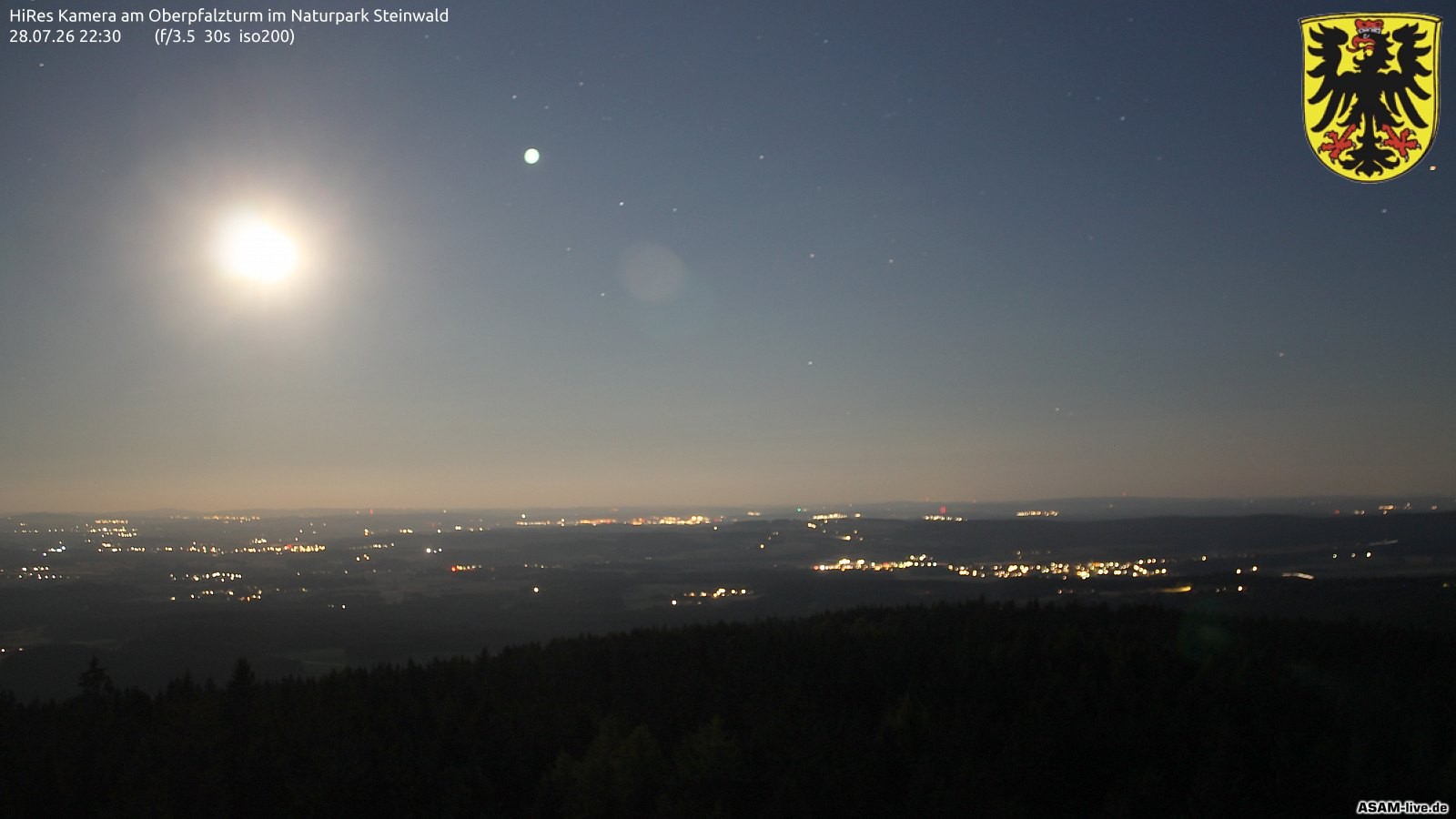 Archiv Foto Webcam Erbendorf im Fichtelgebirge