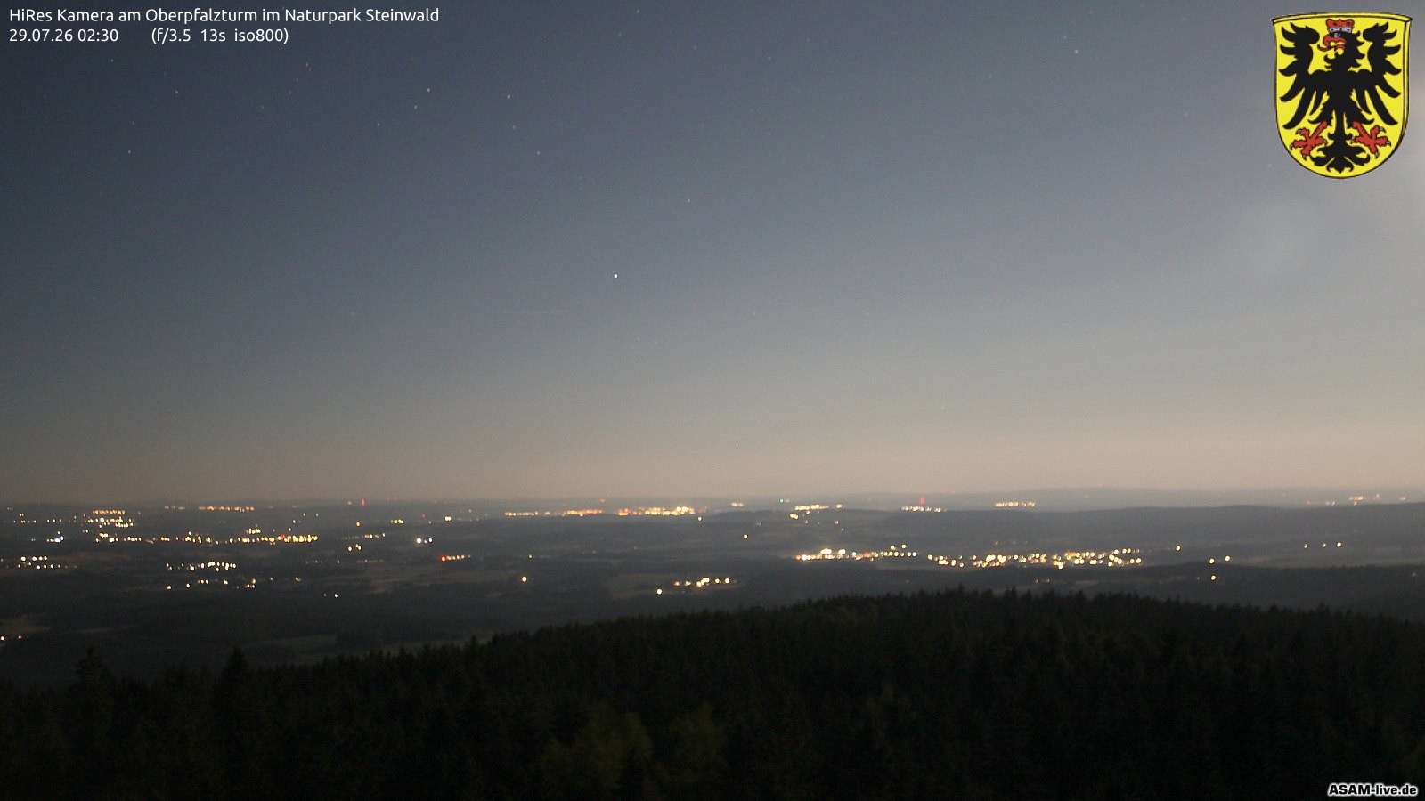 Archiv Foto Webcam Erbendorf im Fichtelgebirge