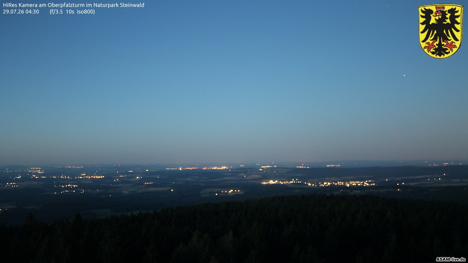 Archiv Foto Webcam Erbendorf im Fichtelgebirge