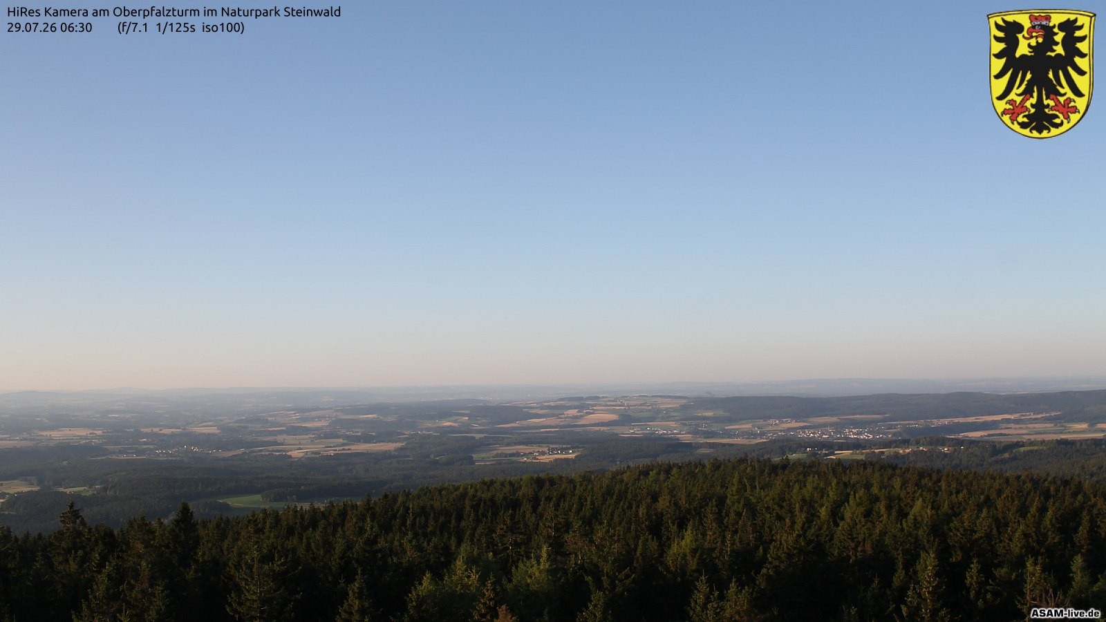 Archiv Foto Webcam Erbendorf im Fichtelgebirge