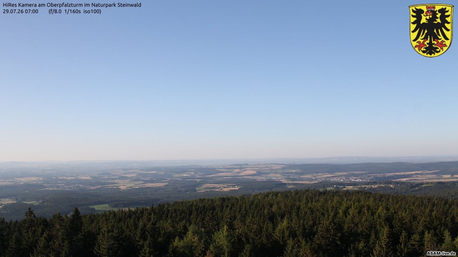 Archiv Foto Webcam Erbendorf im Fichtelgebirge